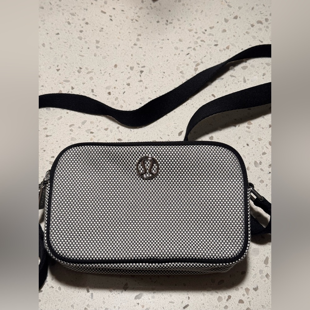 Lululemon canvas camera bag